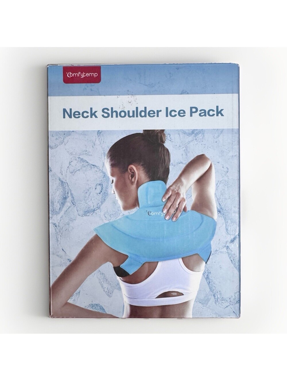 (RA) Comfytemp Neck Shoulder Ice Pack Reusable Hot Cold Therapy Gel Wrap Relief